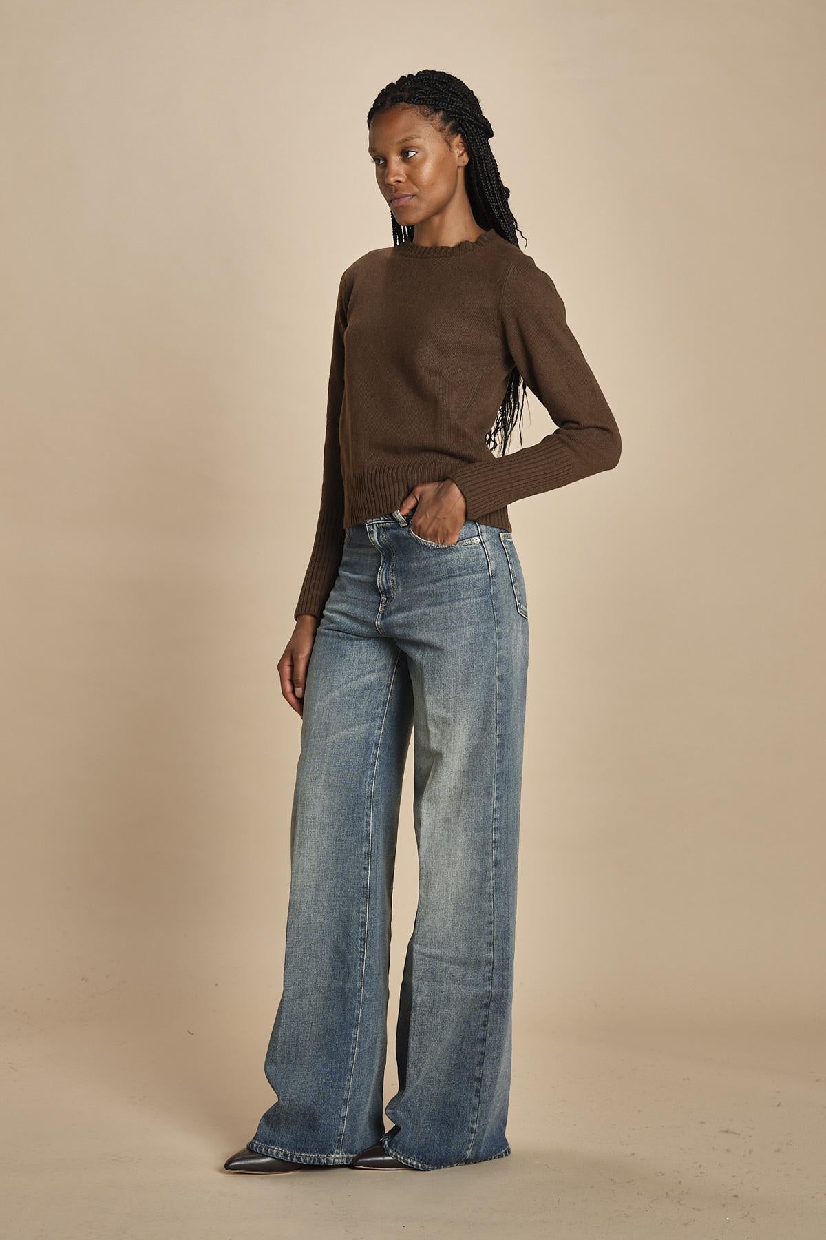 d2501005 girocollo slim by milaura. d2501005 311 MORO milaura 
