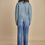 MYAC maglia collo alto in shetland BEMT512 JADE hartford 