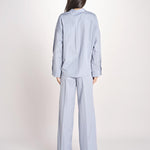 camicia maschile in popeline AMANDA AMD20 CELESTE nine in the morning 