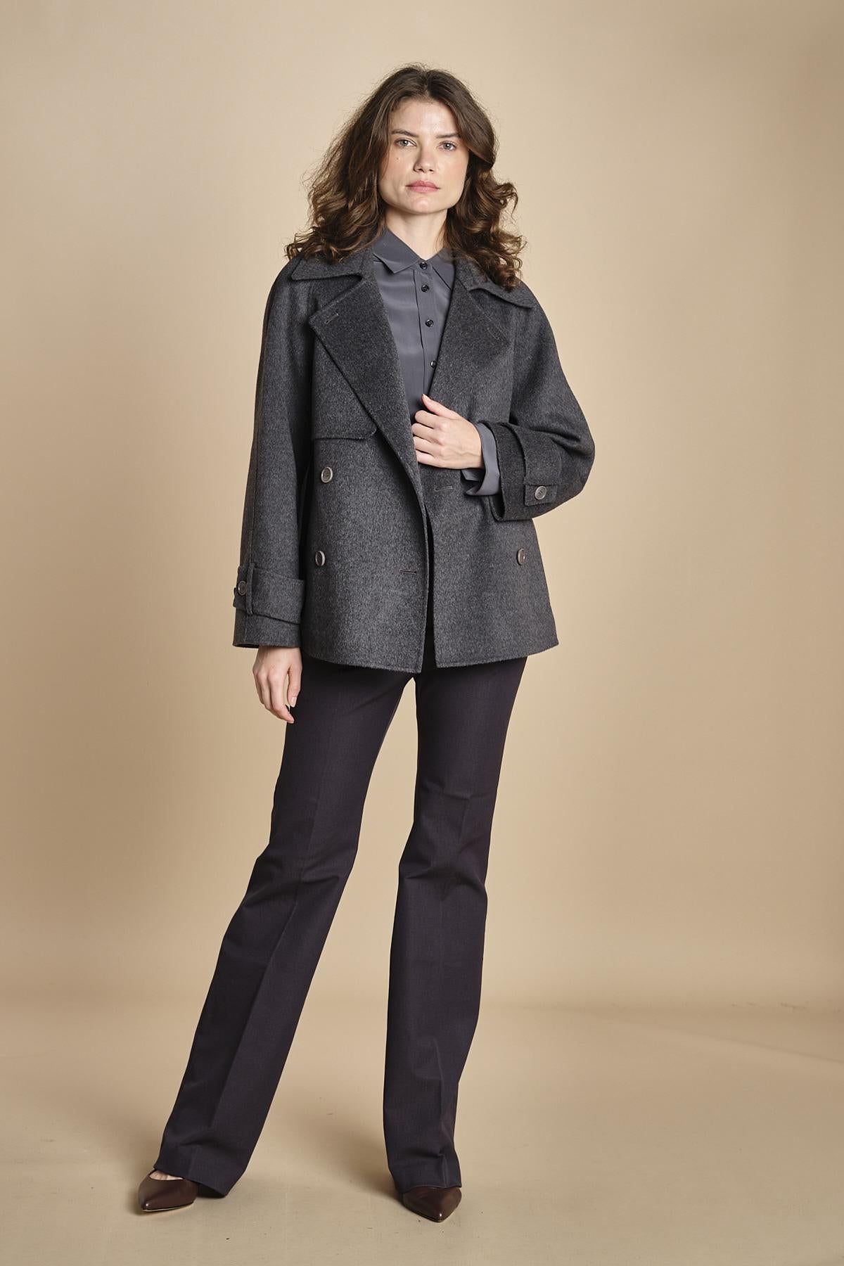 giacca doppiopetto double MARNE JF009394 0211 SMOKE joseph 