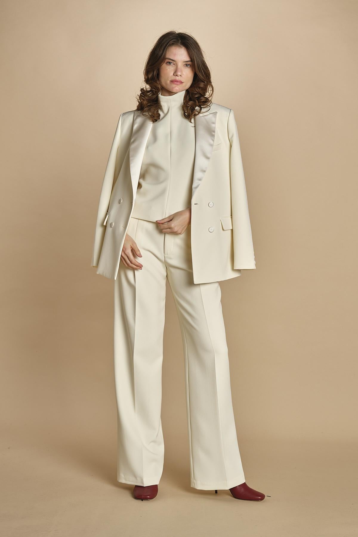 top in cady con schiena nuda 31357-313 LATTE 02 federica tosi 