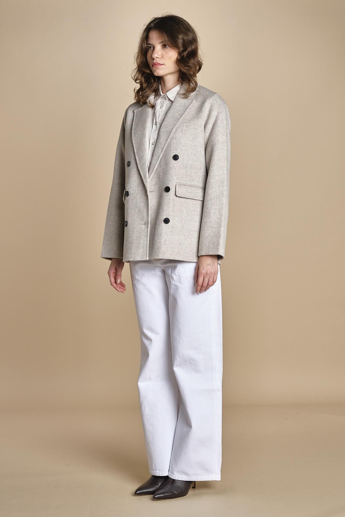 VATI blazer double BEVN552 NATURAL hartford 