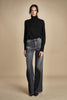 denim lungo diritto