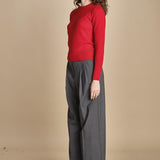 girocollo basic MIL46 25726 ROSSO milaura 