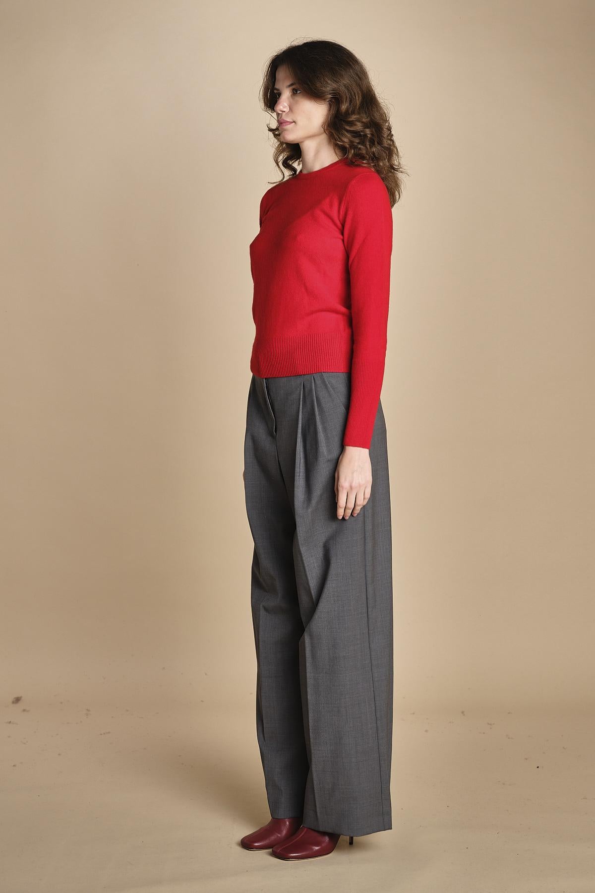 girocollo basic MIL46 25726 ROSSO milaura 