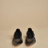 pump arricciata t.50 RHODES 50  F883CRN BLK studio AMELIA 