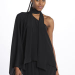 Camicia mono spalla 41106-412 NERO federica tosi 