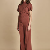 top manica corta con collo alto 31101-313 COCCCIO 57 federica tosi 