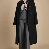pantalone in tela lana B031-3047-8737 GRIGIO n21 