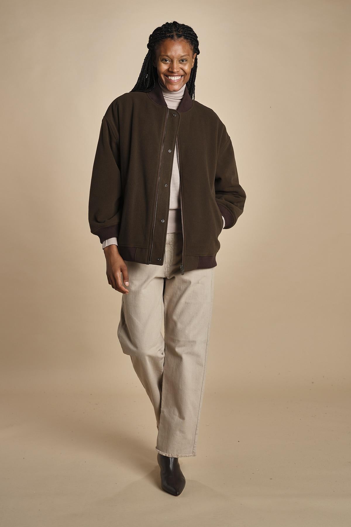 Bomber panno P28D0GW-T1112 U734 massimo alba 
