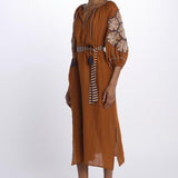 benaras soleil BE24909ABROWN NAVY KORA