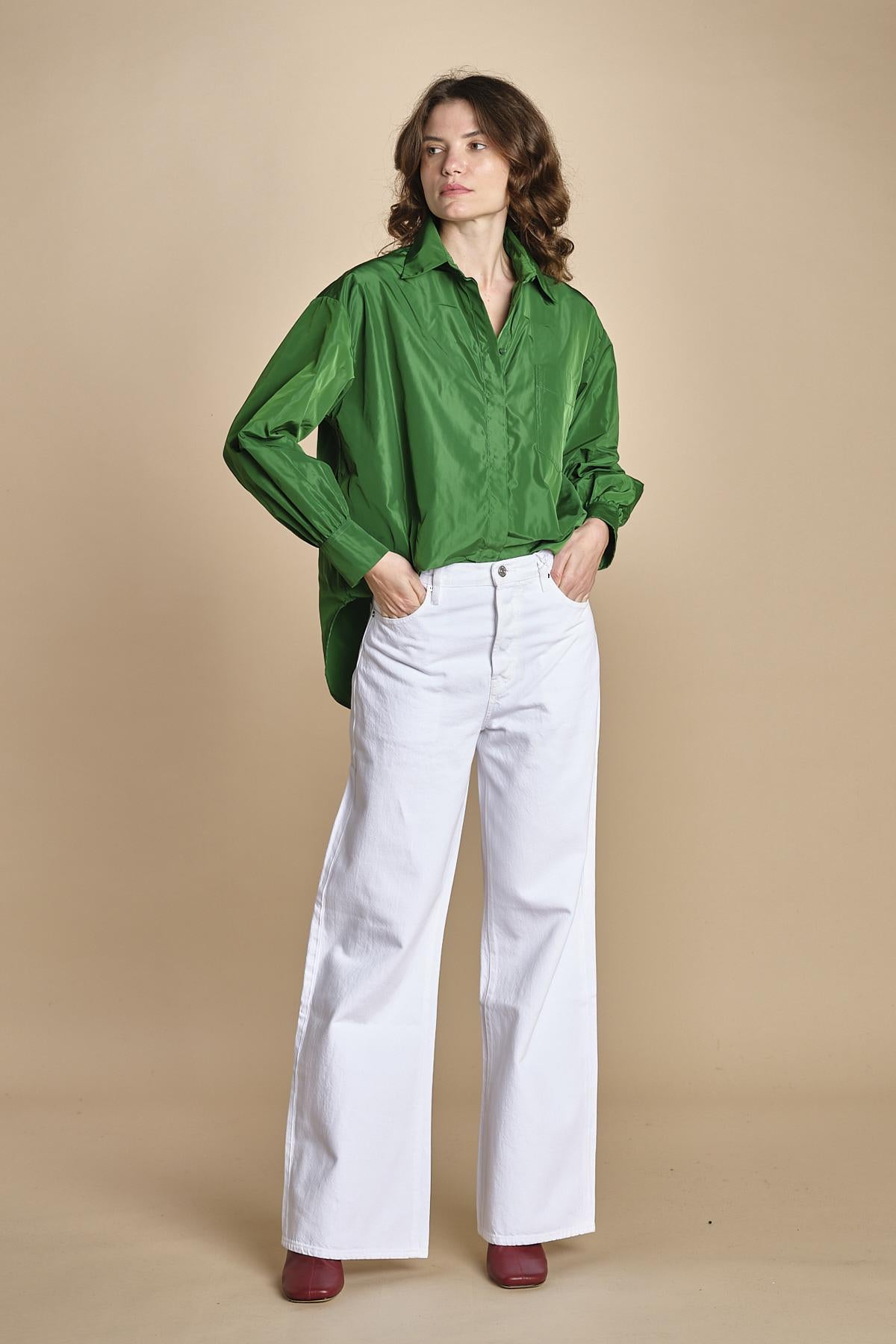 camicia in taffetas 5N25 01373 aspesi 