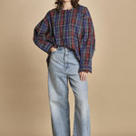 camicia girocollo scozzese GALATEA CHB CHECK B bellerose 