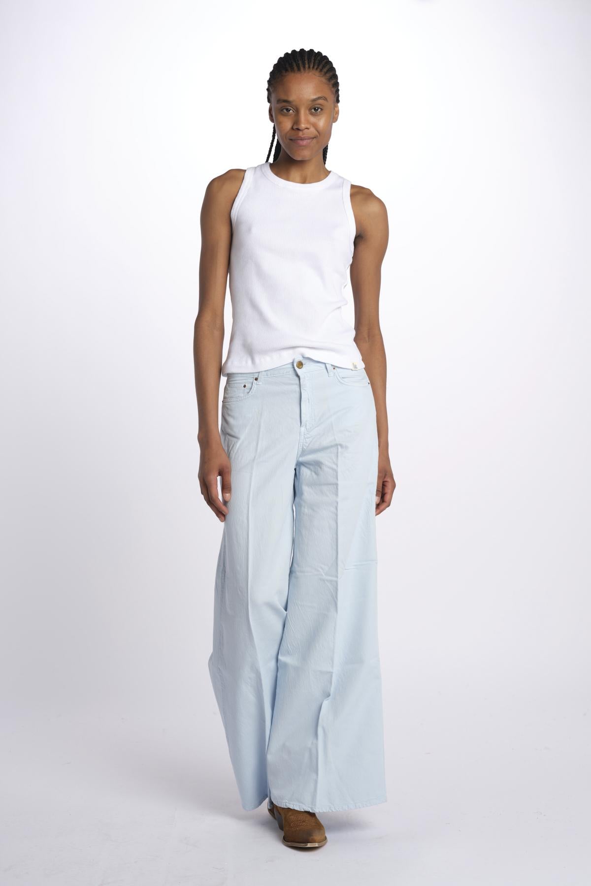 Pantalone SERENA misto lino 4 tasche SERENA TMLS06 151 ps don't forget me 