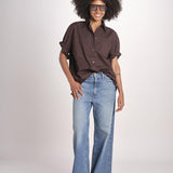 camicia uomo CHE0891BOBBIE MARRON FONCE MAR0326S soeur 