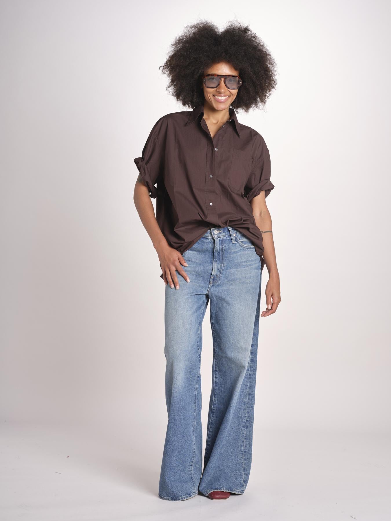 camicia uomo CHE0891BOBBIE MARRON FONCE MAR0326S soeur 