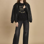 felpa girocollo. JWSL00001 NOIR 001 zadig & voltaire 
