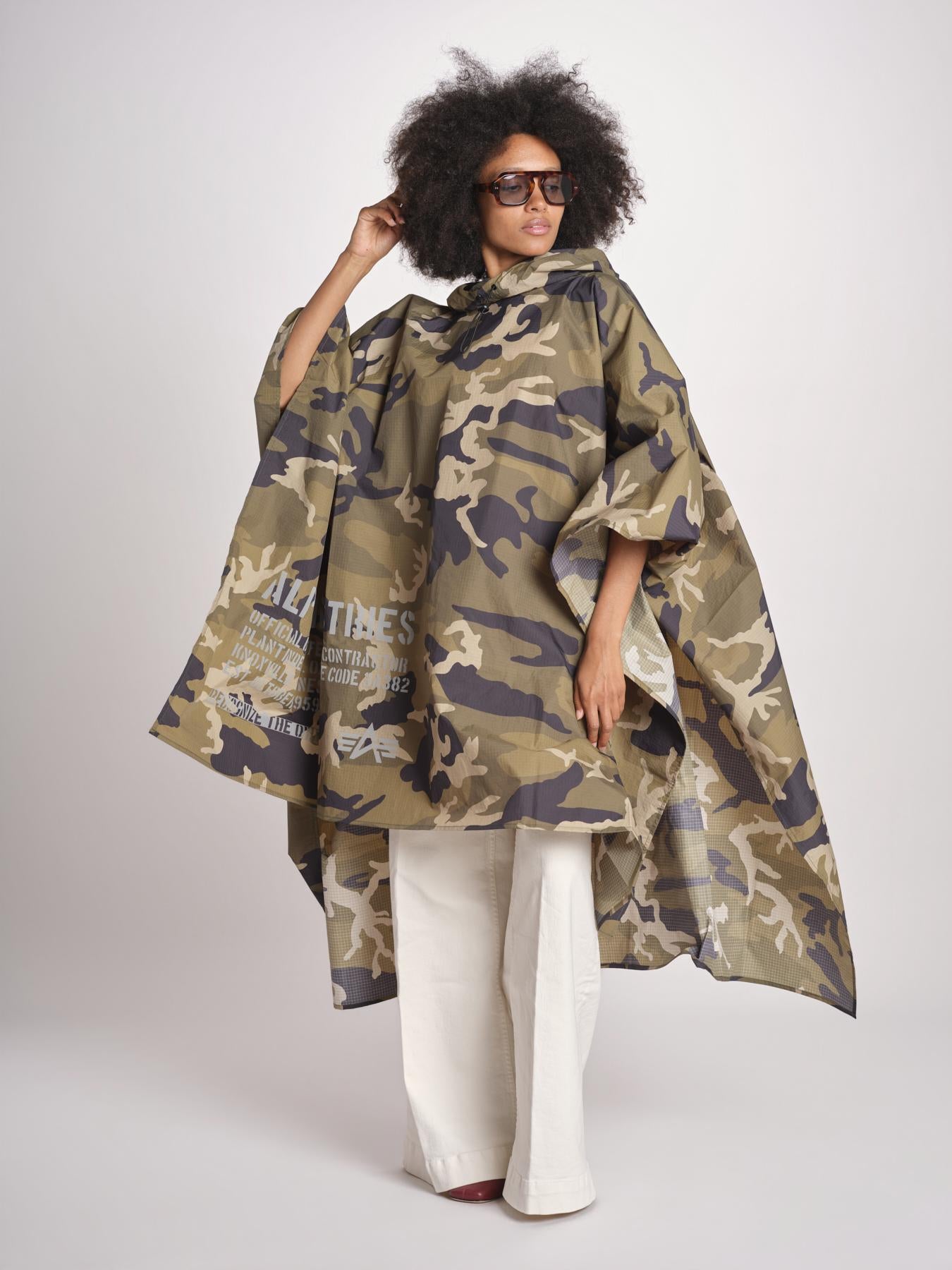 poncho in nylon SS266117 408 alpha 