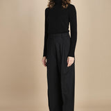 pantalone largo stretto sul fondo CARA TLW03116W0206ABTPB BLACK T0002 the latest 