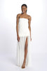 ADELE pleated tulle dress