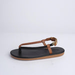 Sandalo Infradito ZOI bicolore ZOI BLACK TAN ancient greek 