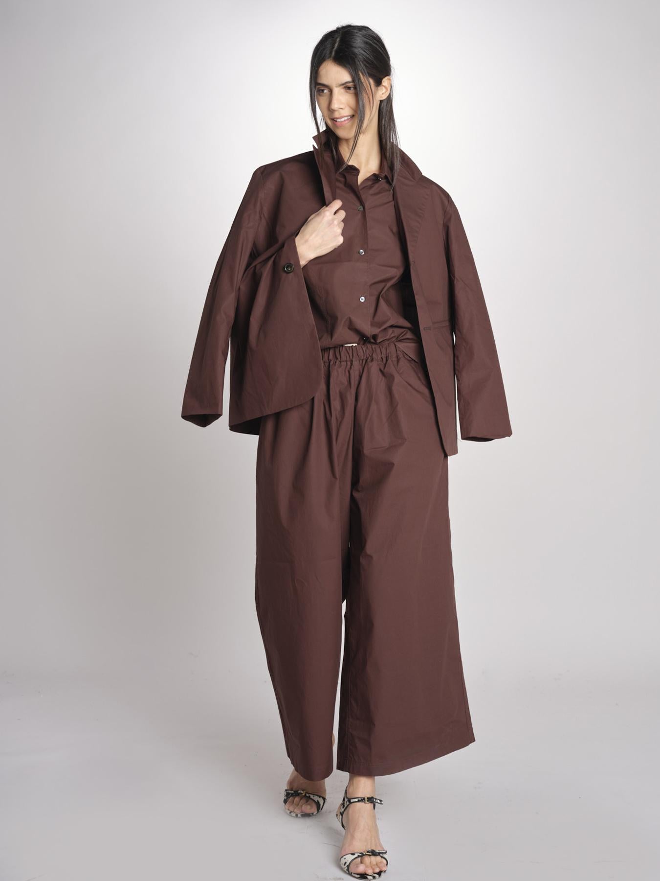 camicia m/c BISCAY CACAO sofie d'hoore 