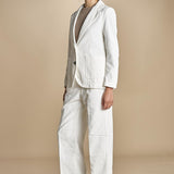 monopetto in velluto rocciatore LIVI IVORY true avenue 