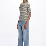 T-shirt MIAS manica 3/4 a righe MIAS51 T1546 STA bellerose 