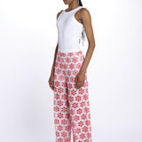Pantalone LUPY PANT fiori R25009 EYELETRED sundress 