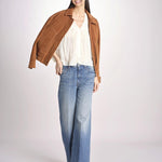 camicia m/c goffrata 038 CREAM sea ny 
