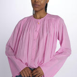Camicia CIG m/l voile over CIG FLUOPINK laurence bras 