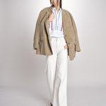 Camicia con passamaneria RITA BLOUSE RITA1BLO WHITE2 antik batik 