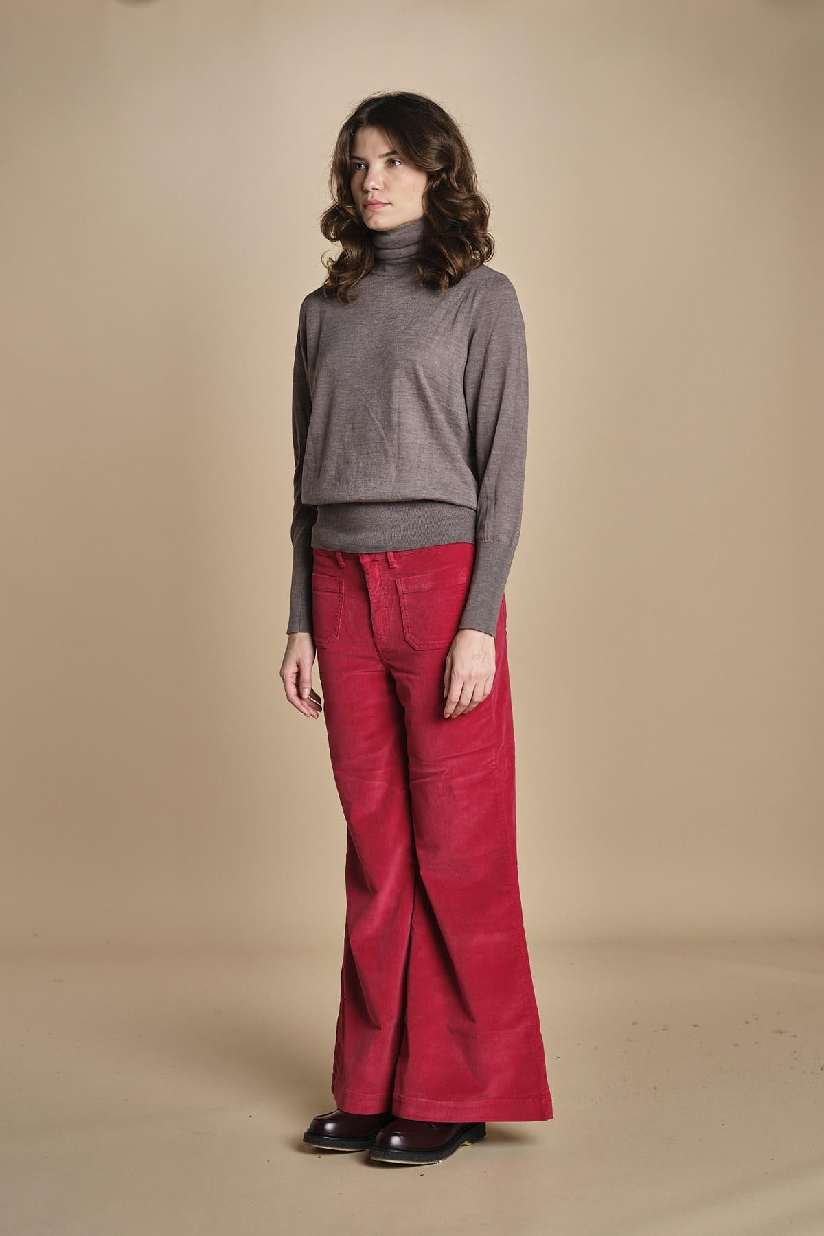 73% COTONE 25%TENCEL 2% ELASTAN CARLA XV01 091 CILIEGIA ps don't forget me 