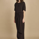 gonna pareo. T2716G DARK BROWN dusan 