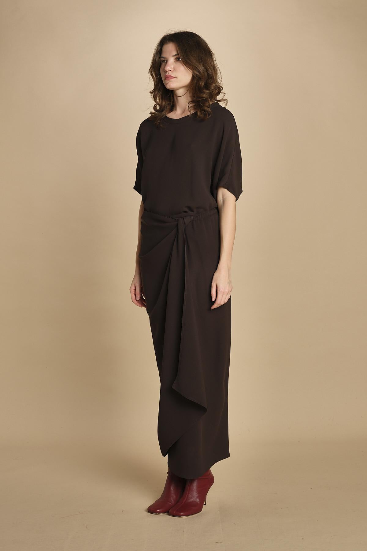 gonna pareo. T2716G DARK BROWN dusan 