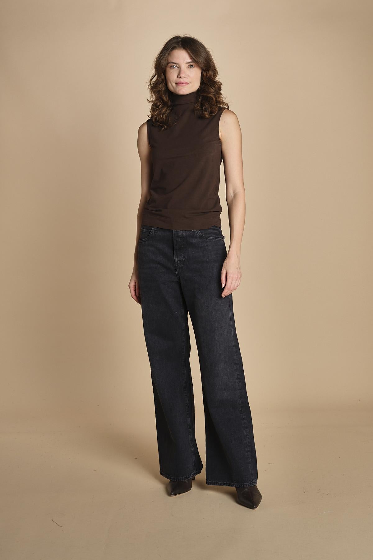 t-shirt senza maniche 3710 679TO circolo 1901 