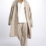 Camicia collo guru con tasca BELGRADE OFFWHITE sofie d'hoore 