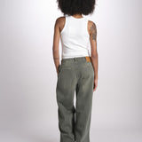 pantalone 5 tasche PIA DENIMCOLOR GREEN true avenue 