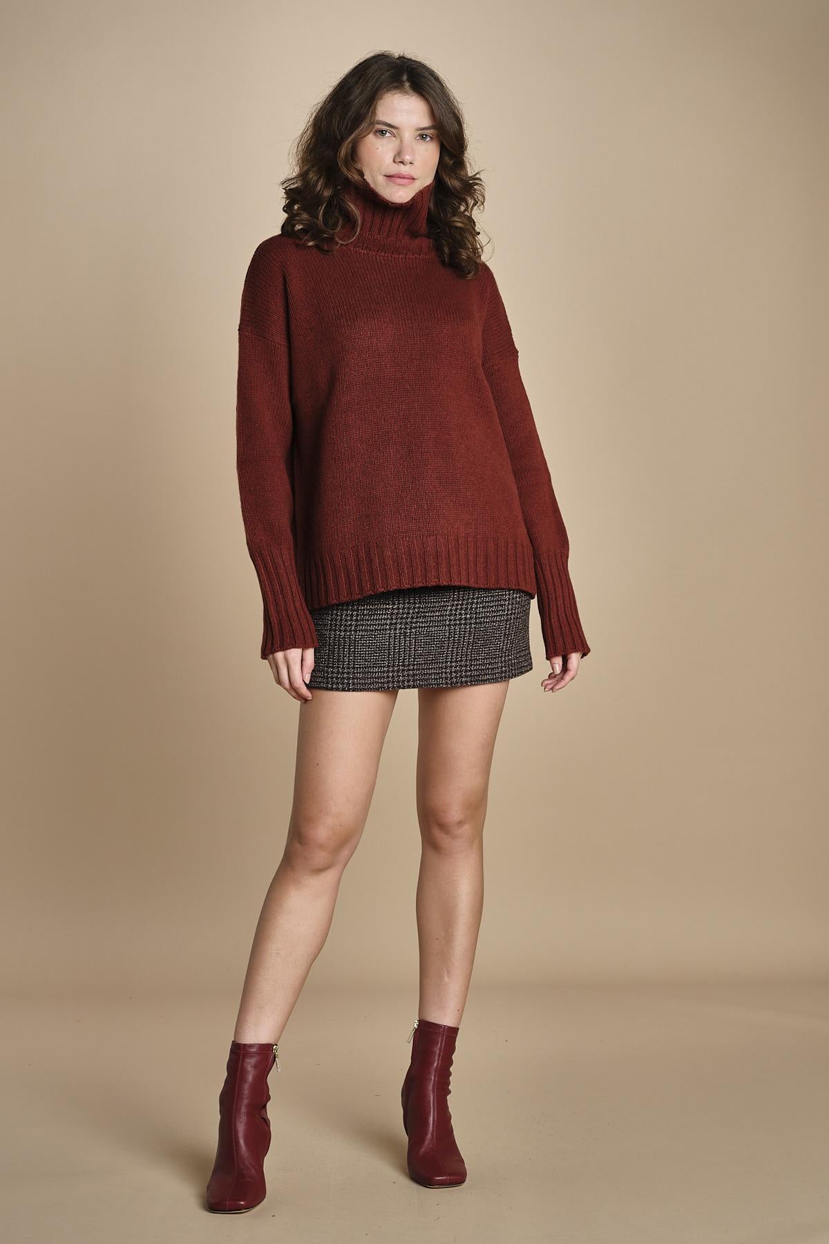 minigonna in galles DEBBY SKIRT CHECKS herskind 