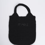 Borsa LOVE uncinetto C35099 BLACK mele 