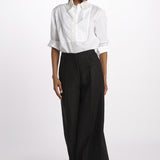 Pantalone ORIANA cropped nervature ORIANA540503 3 quelledue 