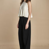 top in maglia plisse SERRES ECRU ba&sh 