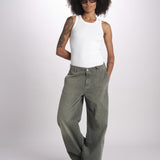 pantalone 5 tasche PIA DENIMCOLOR GREEN true avenue 