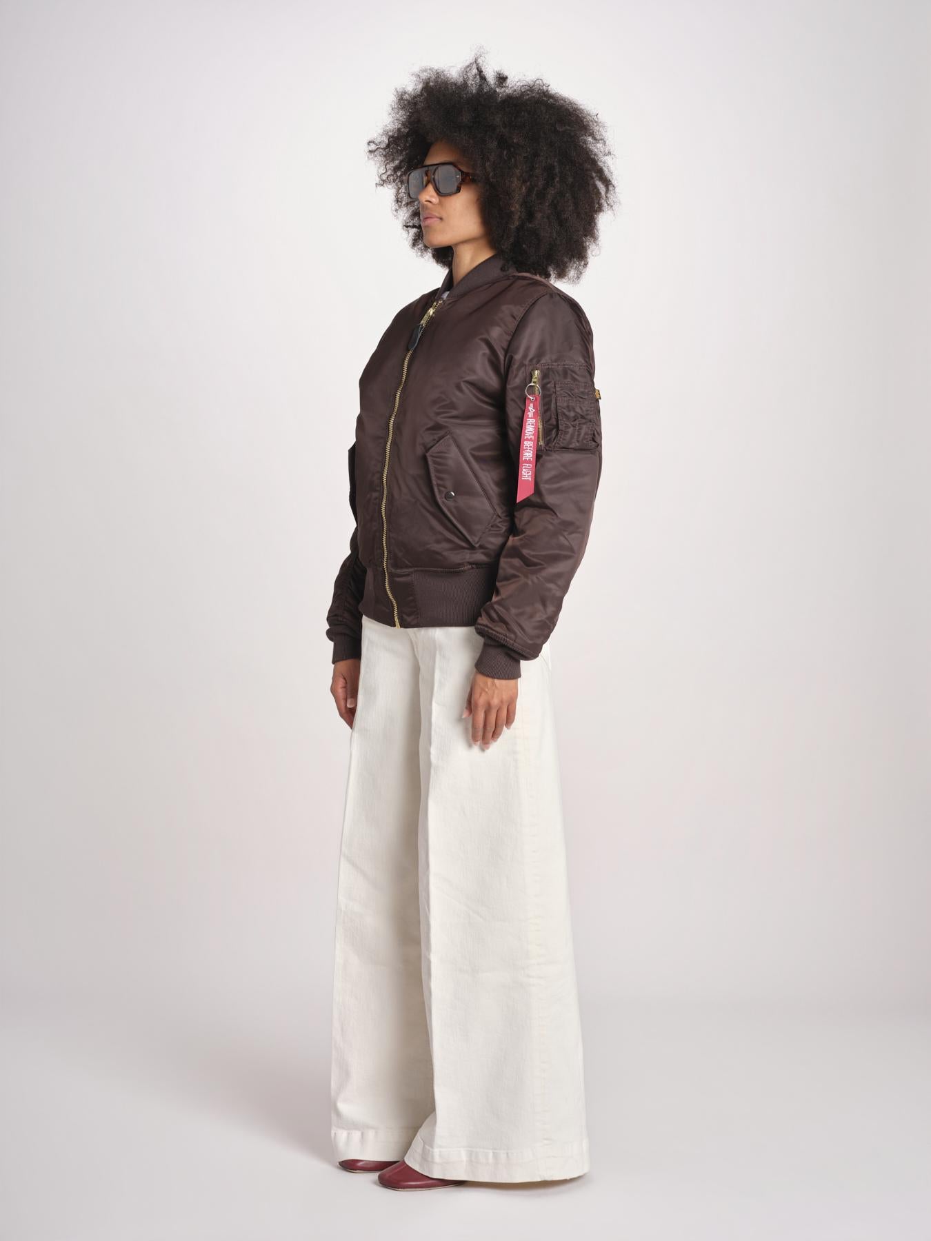 bomber basic SS100101 696 HUNTER BROWN alpha 