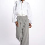 Camicia cropped IV SHIRT WHITE jejia 