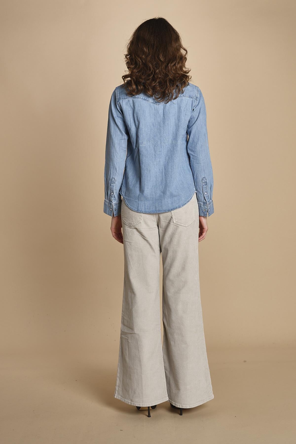 camicia in denim ICONIC WESTERN 16786 0018 levi's 