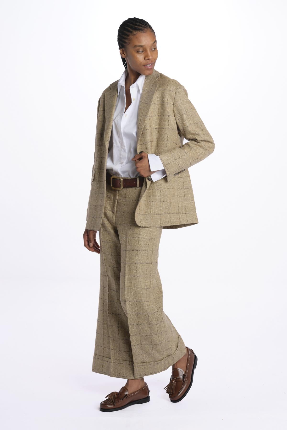 Pantalone MELODIA check MELODIA65210793 112 quelledue 