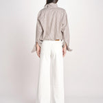 pantalone diritto CLARA COMFORTBULL IVORY true avenue 