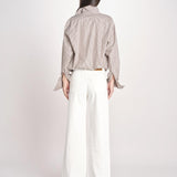 pantalone diritto CLARA COMFORTBULL IVORY true avenue 