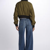 MA202 bomber corto donna EVMA202BE KAKI bombers original 